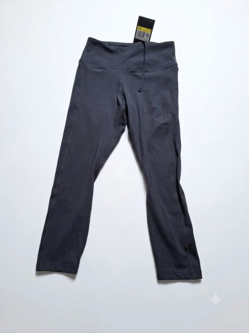 NWT Nike Women's Dri-FIT Cropped Running Black Capris Leggings Size S